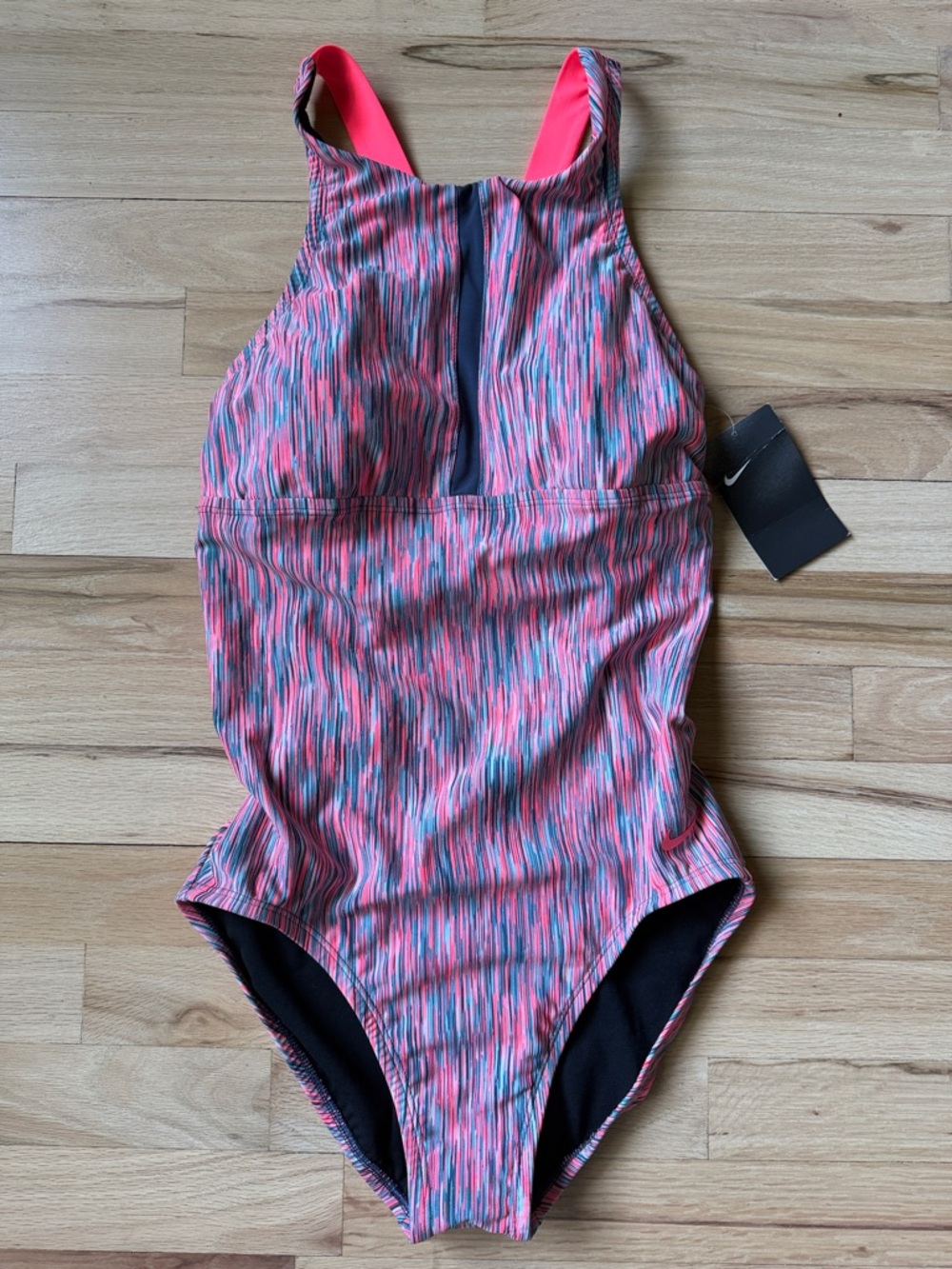 NIKE Swim High Neck Padded Bra One Piece